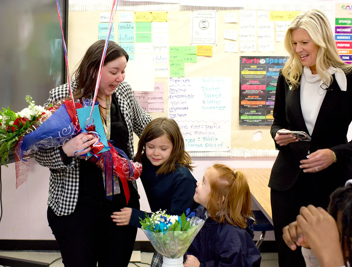 Hermitage High's Suders named 2025 Henrico Teacher of the Year