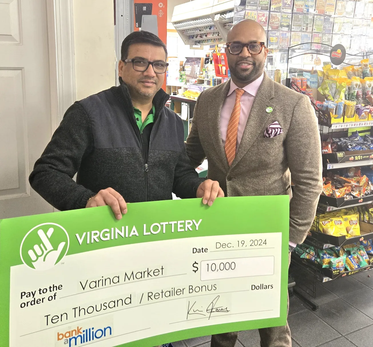 Henrico man wins $500k in Virginia Lottery game; Varina store earns $10k