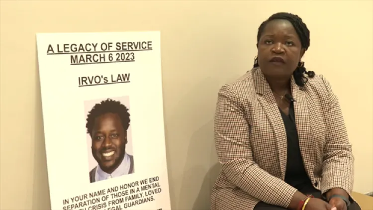 Irvo Otieno's mother supports legislation she thinks could have saved his life: 'Put a stop to this absurdity'