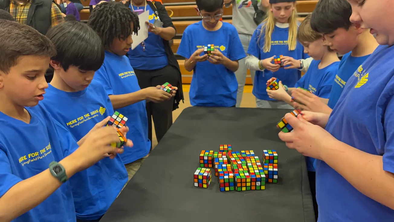 Can you conquer 'the Cube?' Henrico students put their skills to the test during lively competition