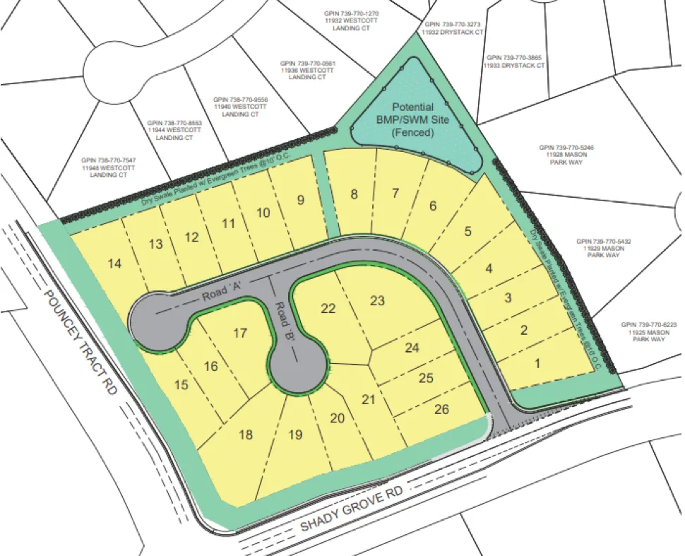 140-home subdivision proposed in Montrose; 26-home development planned in Short Pump