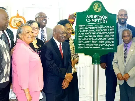 Marker unveiled at historic Glen Allen cemetery