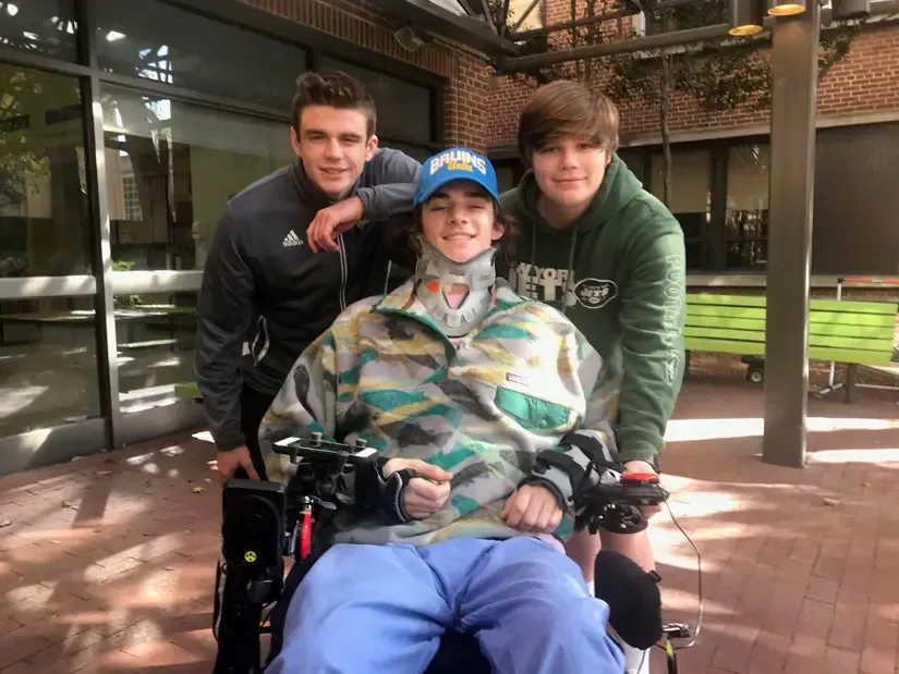 Organization helps paralyzed Henrico teen's Christmas wish for independence come true