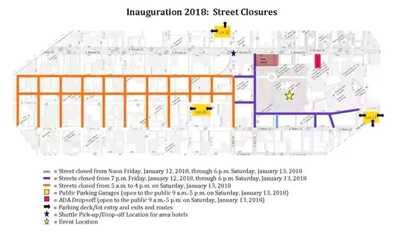 A last-minute guide to Northam's inauguration