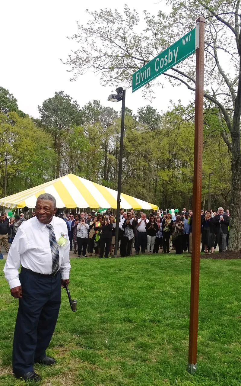 Henrico dedicates Elvin Cosby Way to honor employee beginning 73rd year of service