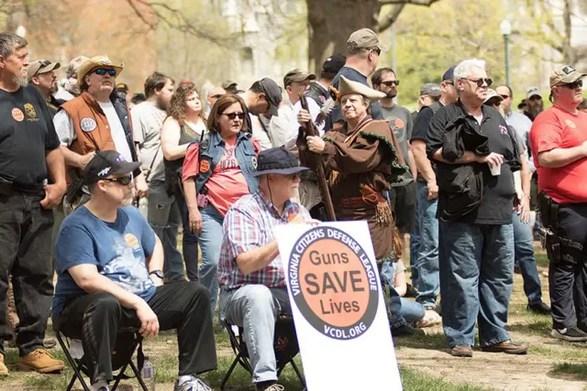 200 rally for gun rights at State Capitol