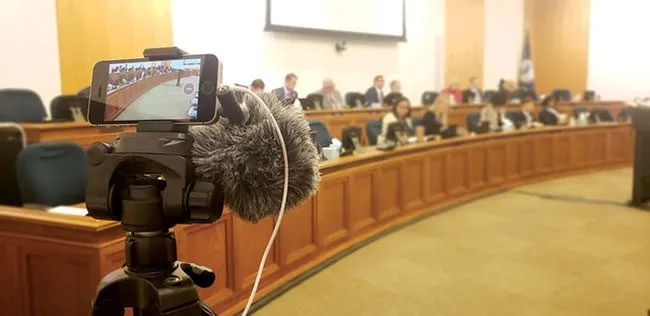 Live-streaming fosters transparency in the General Assembly