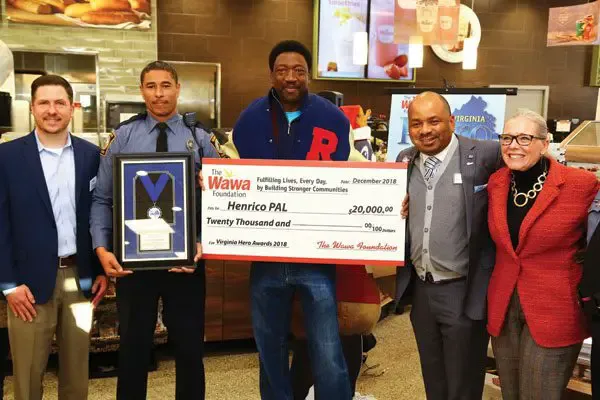 Henrico PAL earns Wawa prize money