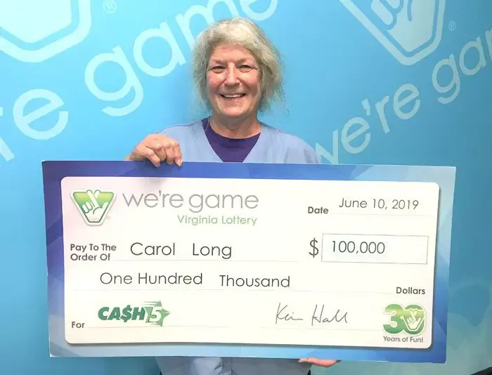 Varina woman wins $100k in Virginia Lottery game