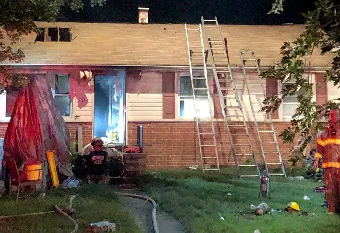 Henrico house fire displaces three; dog saved