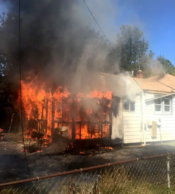 Sandston home damaged by fire