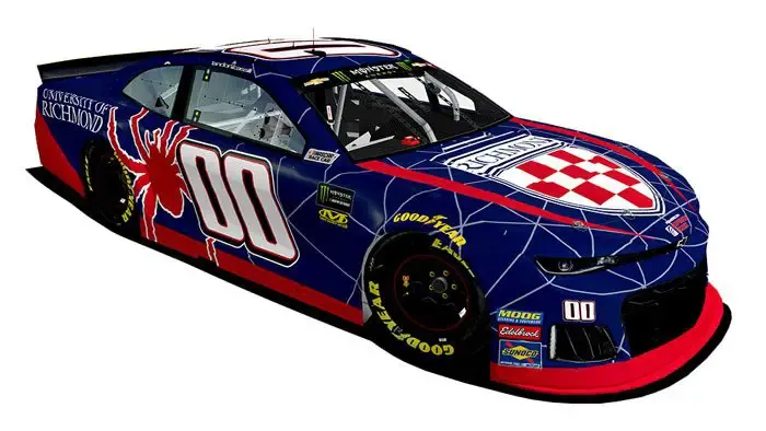 University of Richmond sponsoring car in Saturday's NASCAR race at Richmond