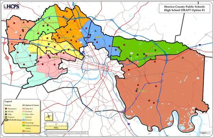 Henrico school redistricting committee releases 12 new boundary maps