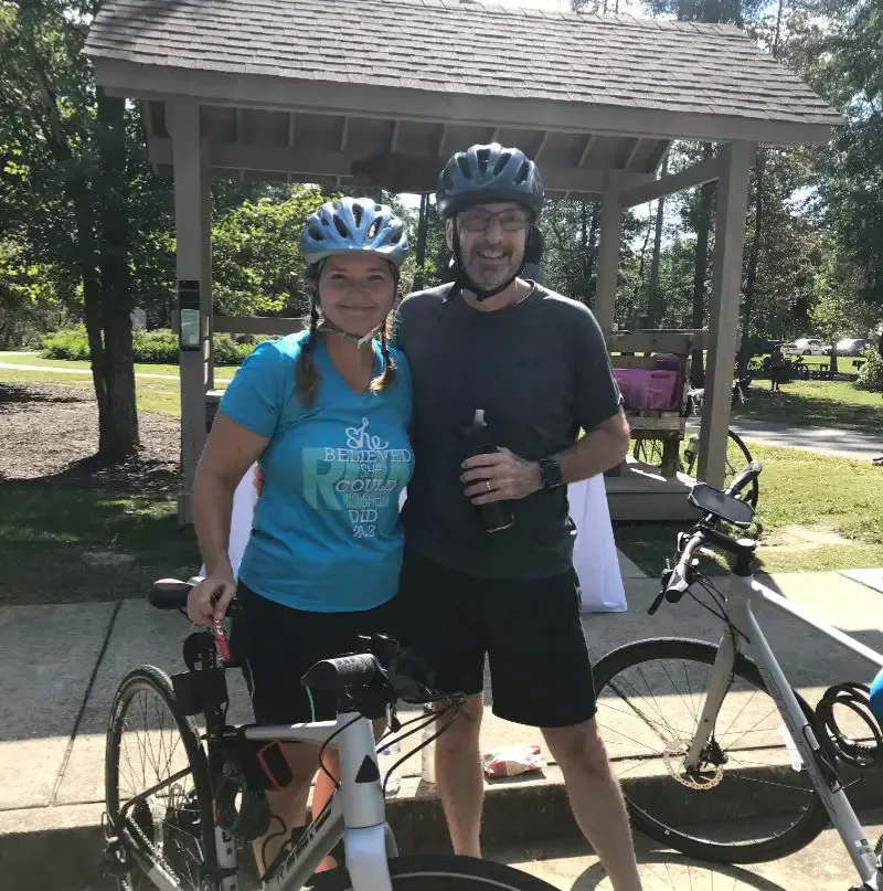 Couple marks 30th anniversary with Capital Trail adventure