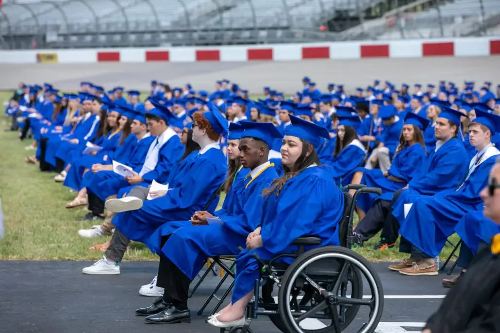 Deep Run HS graduation: 'We turned stumbling blocks into stepping stones'