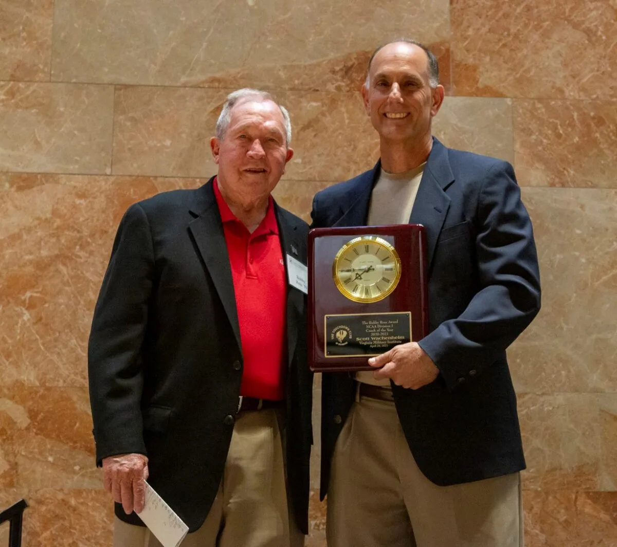 Touchdown Club of Richmond names VMI’s Wachenheim its Bobby Ross Coach of the Year Award winner