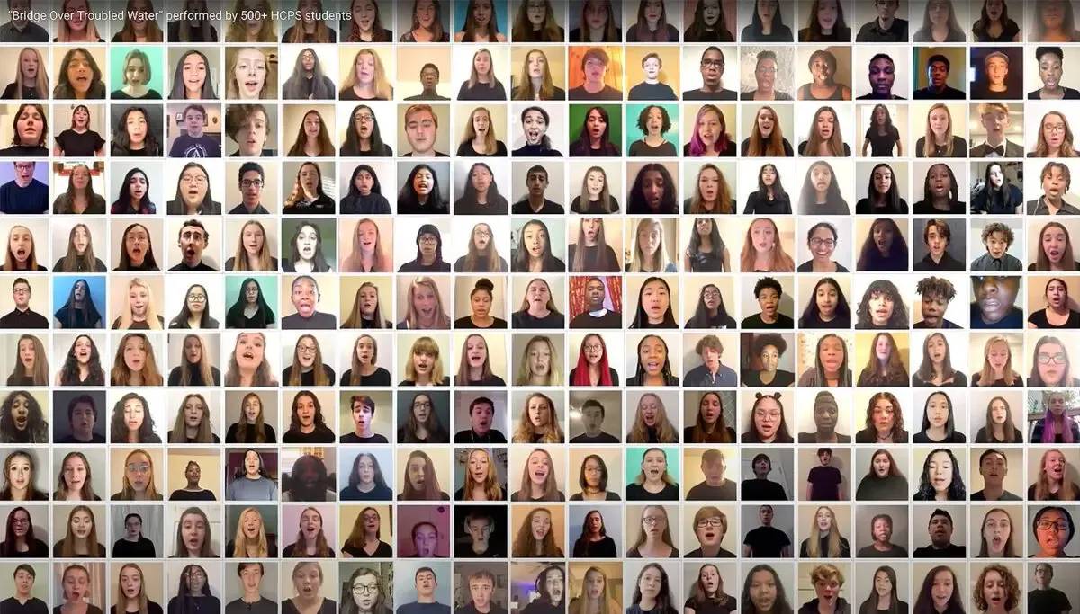 More than 500 Henrico students combine on virtual choral video