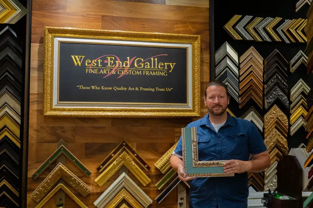 Faces of Henrico Business – Chris James, West End Gallery