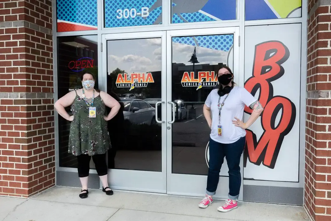 Faces of Henrico Business – Brianna Beebe and Alex Smith, Alpha Comics and Games