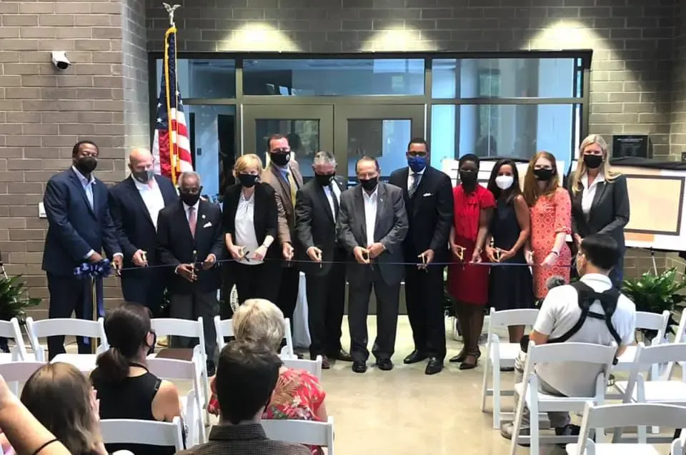 Henrico Schools names welcome center at Tucker HS for Vithoulkas