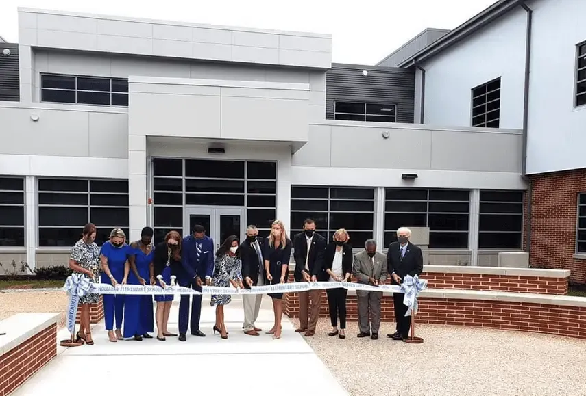 Officials celebrate expanded Holladay Elementary School