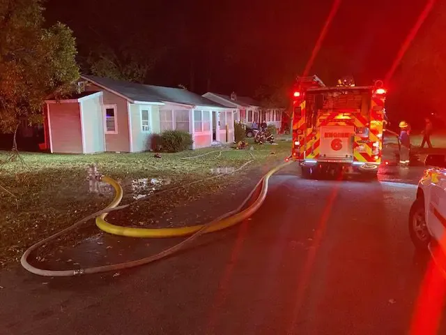 Man injured, dog dies in Sandston house fire