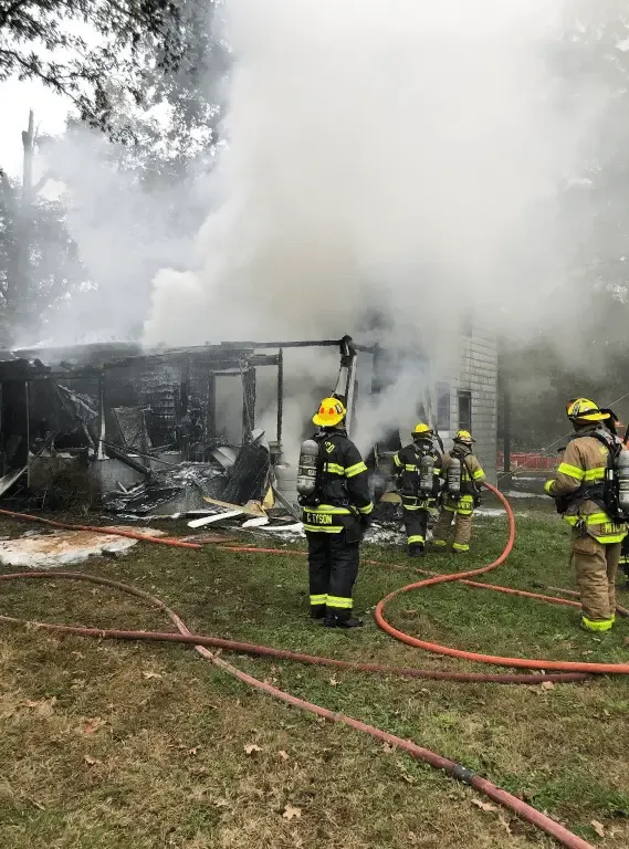 Dog saved by Henrico firefighters from Varina house fire dies from its injuries