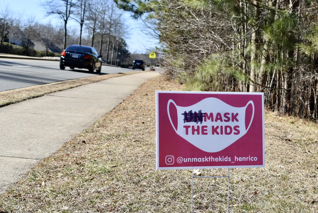 Friction over masking between Henrico parents snowballs with sign spat