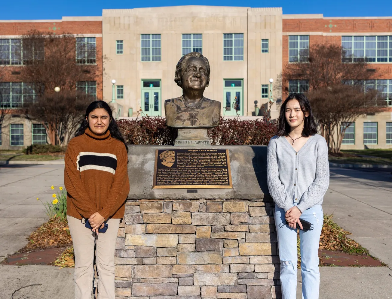 Henrico students delve into 'buried' history at Maggie Walker Governor's School