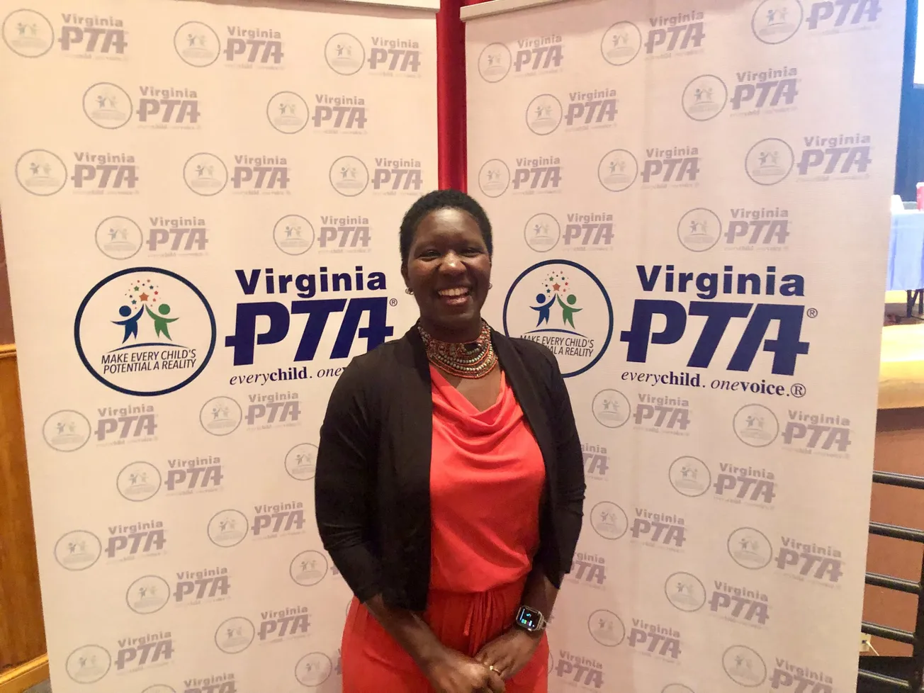 Virginia PTA honors Henrico's Alicia Atkins as child advocate of the year