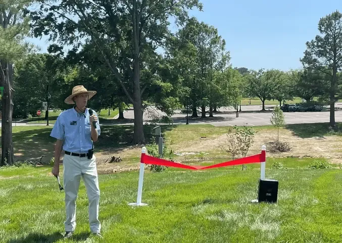 Lewis Ginter Botanical Garden celebrates Glen Stream restoration