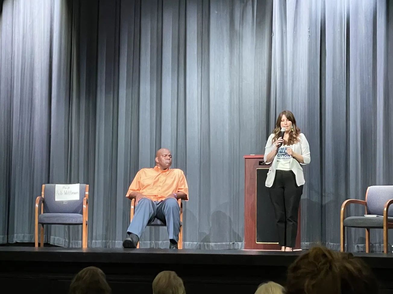 First Congressional District challenger discusses gun safety at town hall