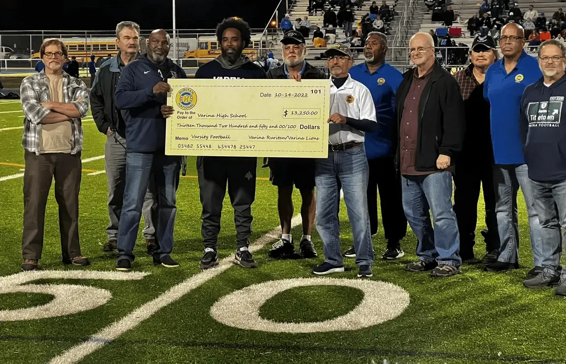 Varina Ruritan Club raises $13k for new uniforms, equipment for Varina HS football team