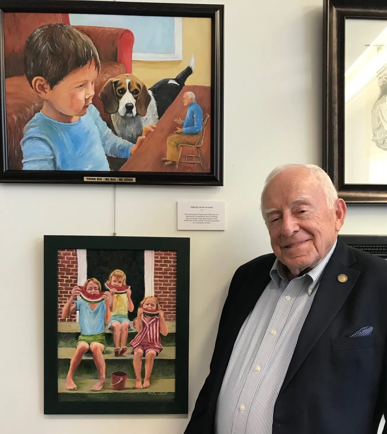 Virginia War Memorial exhibit features veteran's artwork