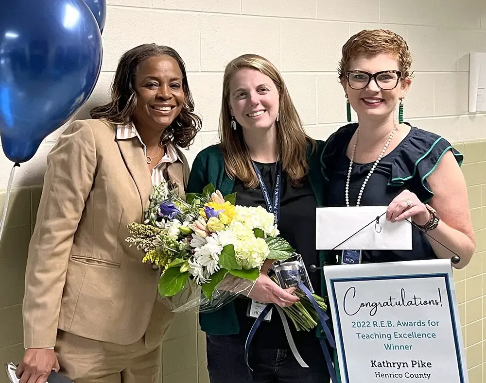 Henrico Schools educators receive grants, awards in recognition of classroom excellence