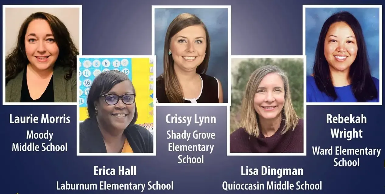 Henrico Schools names Teacher of the Year finalists