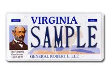 A Virginia lawmaker says it’s time to scrap the official Robert E. Lee license plate