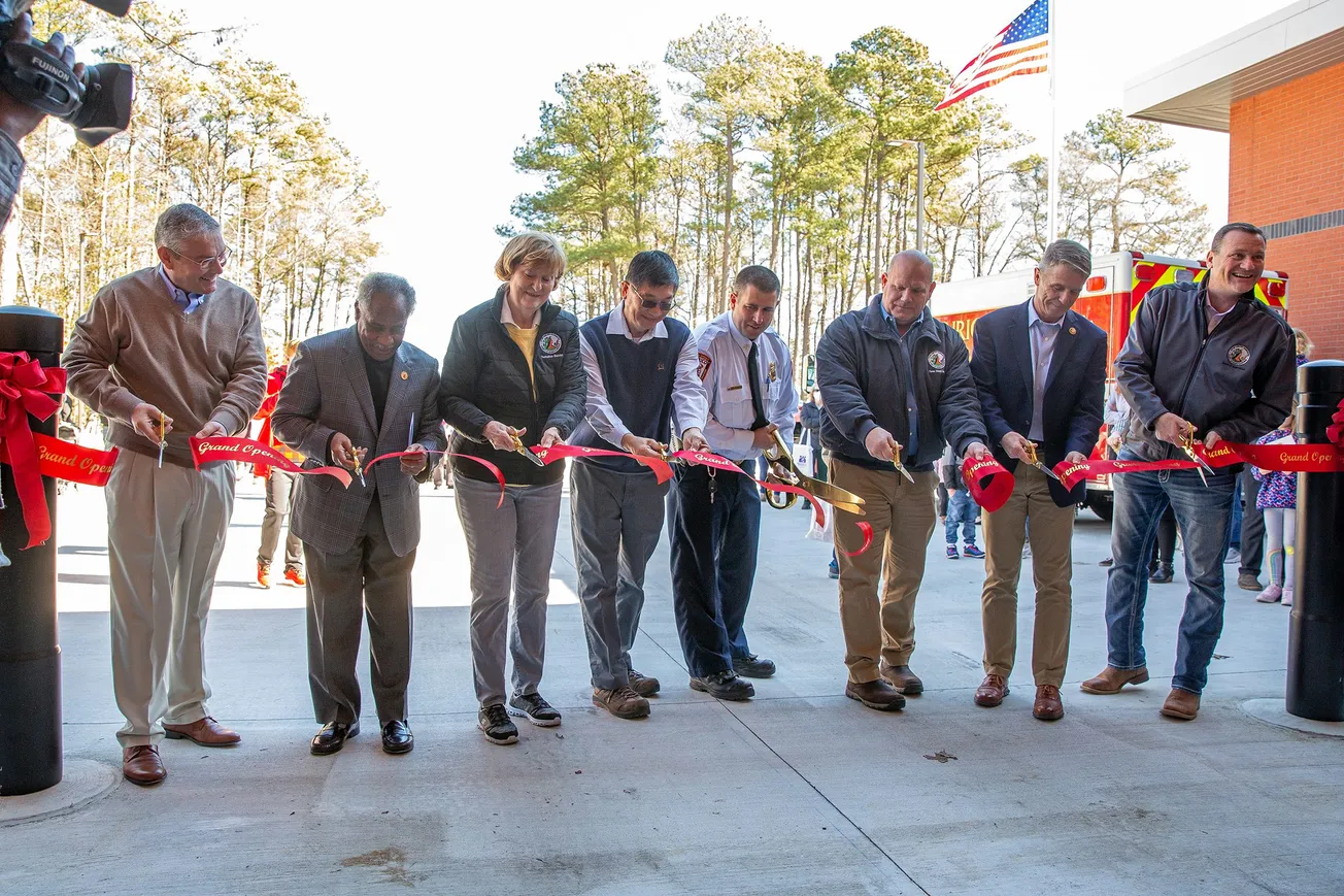 Henrico officials celebrate grand opening of Fire Station 20