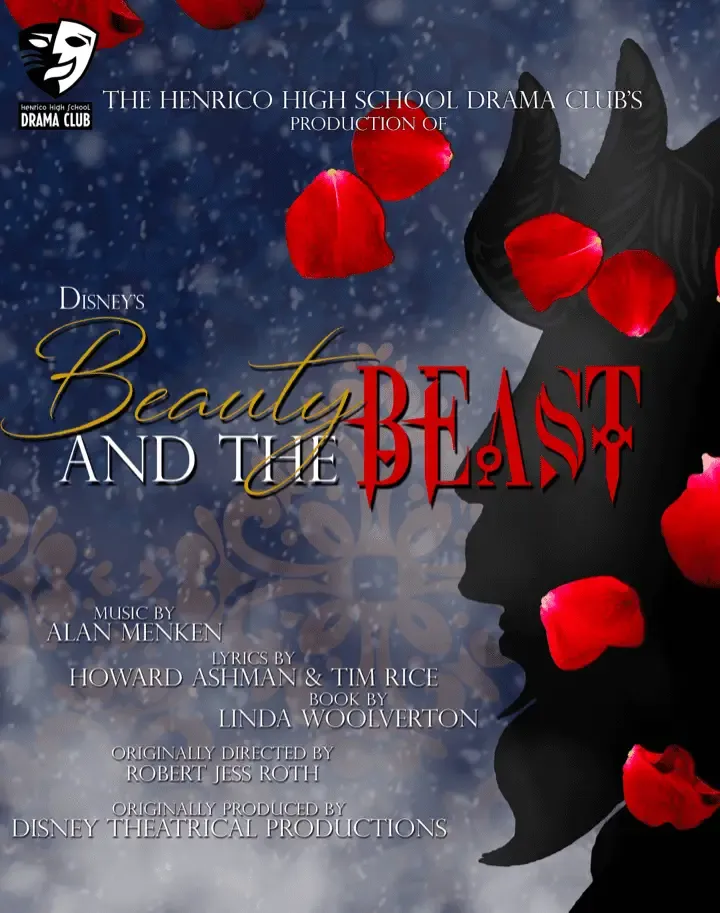 Henrico High School Drama Club to present ‘Beauty and the Beast’ Feb. 23-25