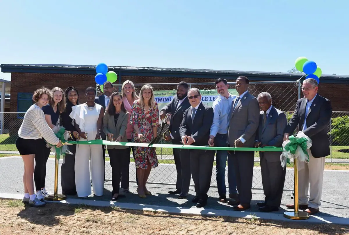 Henrico officials celebrate new Varina HS environmental specialty center