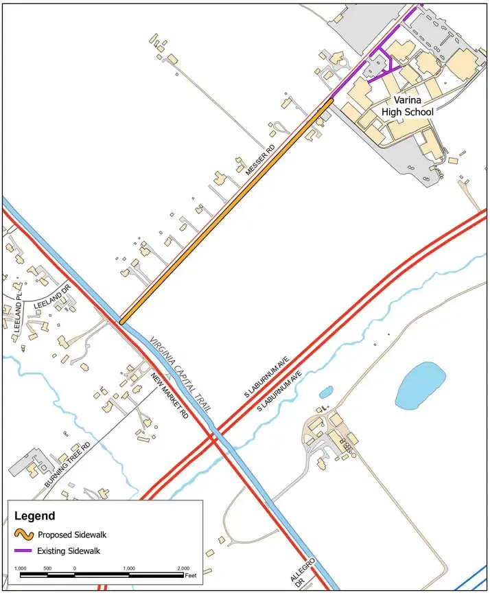 Aug. 29 public meeting to address Messer Road trail connector in Varina