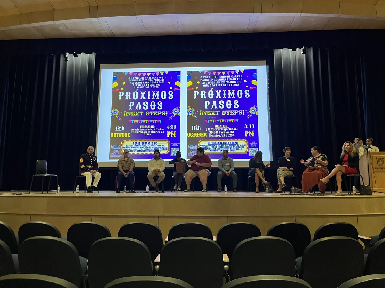 Henrico leaders at ‘Próximo Pasos’ event encourage Hispanic students to pursue opportunities beyond high school