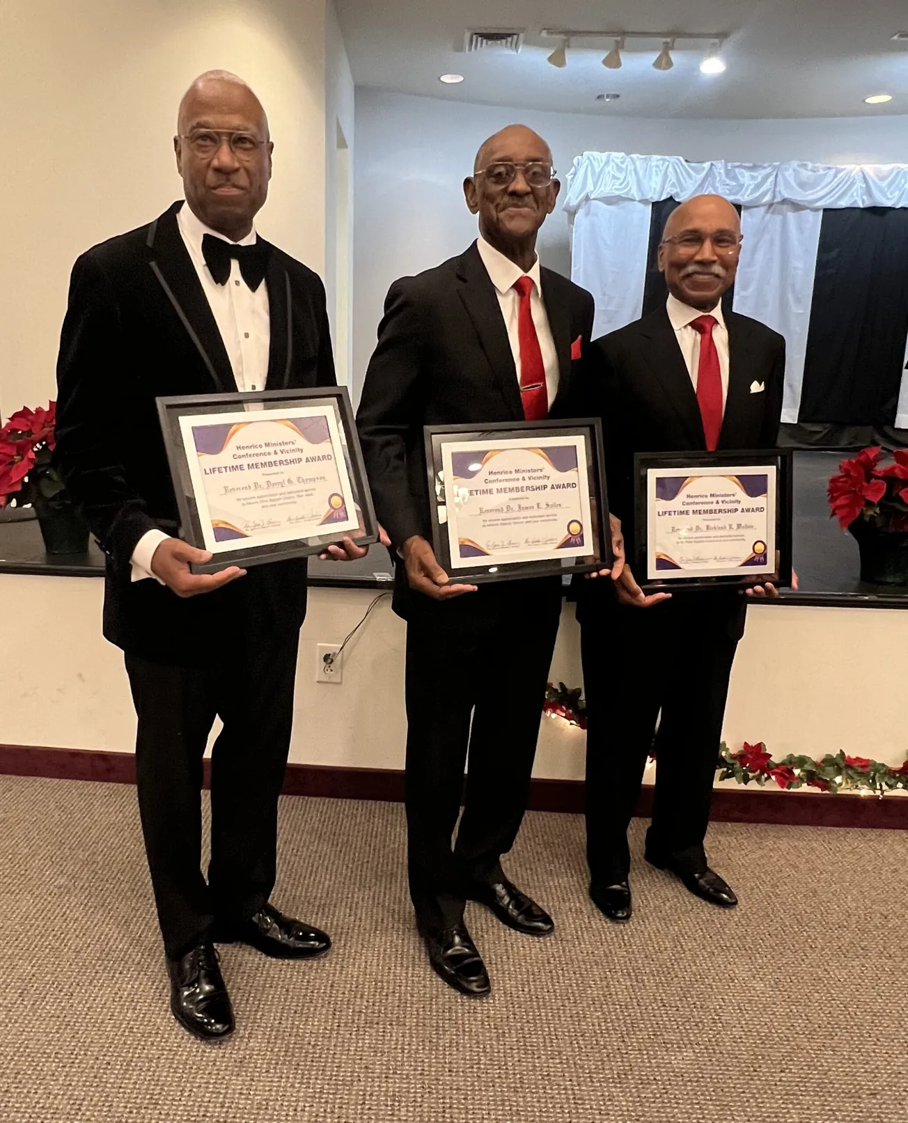 Henrico Ministers' Conference & Vicinity honors 3 pastors