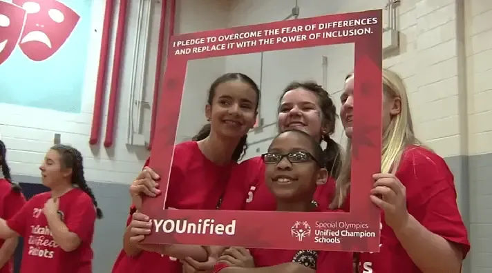 Tuckahoe Middle recognized for unified sports teams by Special Olympics USA