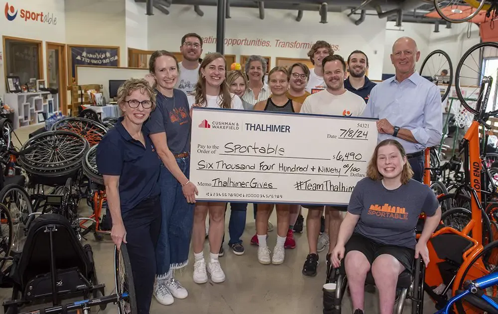 Thalhimer donates to Sportable