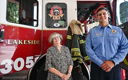 Henrico officials honor Lakeside Firehouse's 'Mama 305'