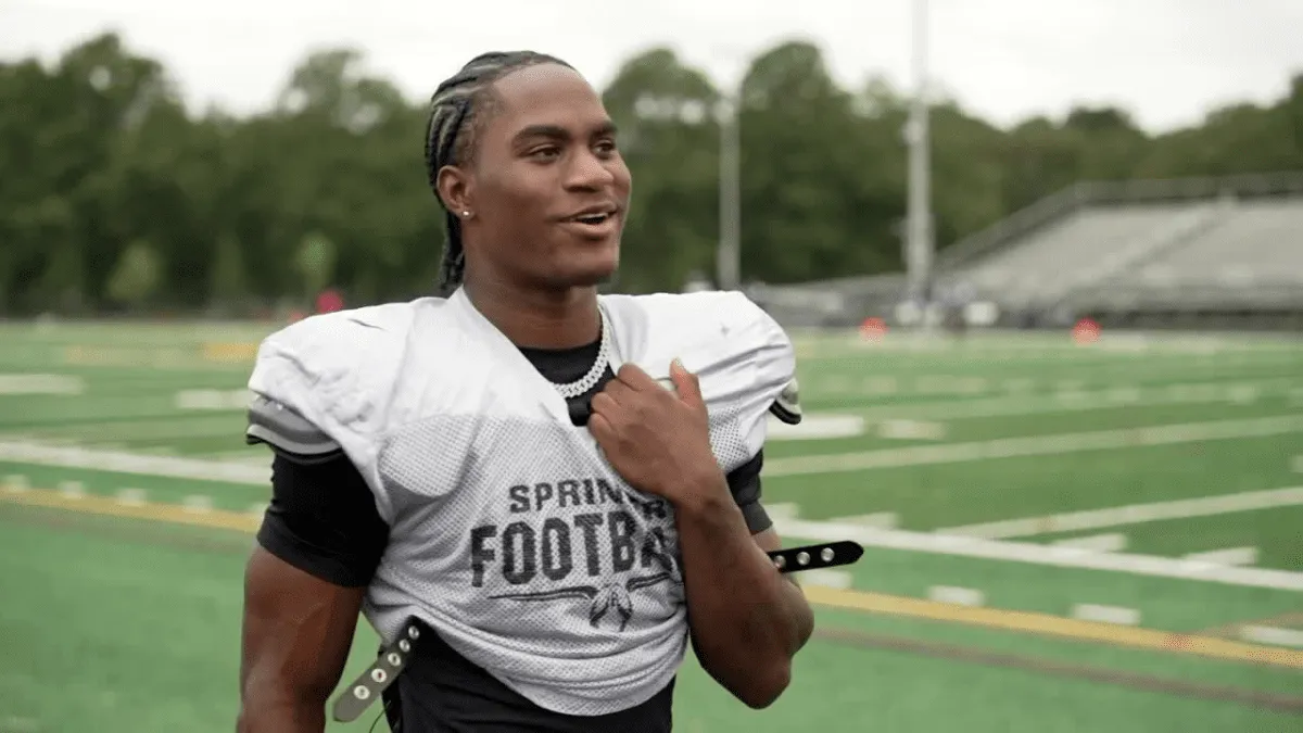 Christian Bolar is a rising Highland Springs star for both the Springers and the Singers