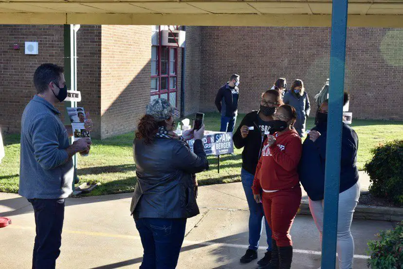 Nick Freitas at Johnson Elementary